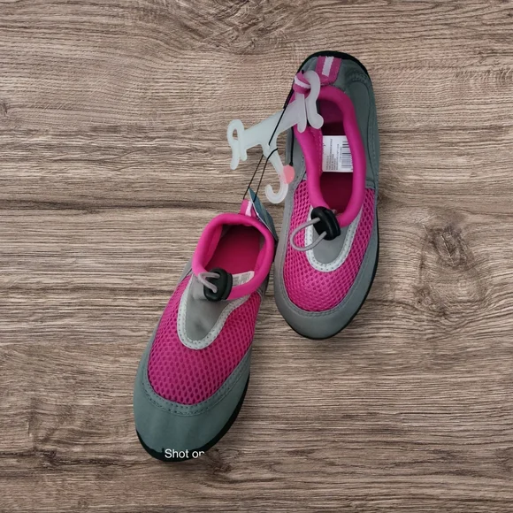 Aqua Shoes Aqua Kids Water Shoes Pink And Gray Poshmark